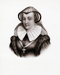 Portrait de la reine de France Marie Stuart (Marie Ière d