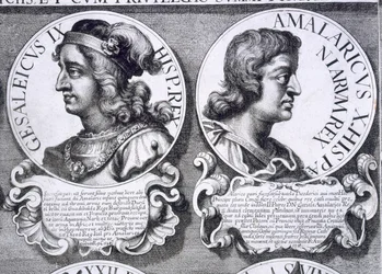 Portraits de Gesalec et Amalaric