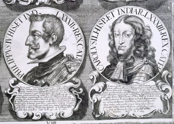 Portraits de Philippe IV et Charles II