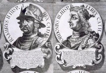 Portraits de Ramiro II et Ordono III