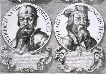 Portraits de Roderic et Pélage