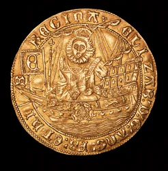 Rare pièce, Angleterre, or royal, reine Élisabeth I