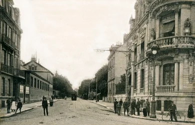 Reims : Boulevard Lundy, Esplanade Cérès au début du XXe siècle