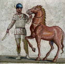 Aurige romain, vers 2e-3e siècle après J.-C.