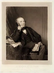 Rowland Hill, créateur du penny post