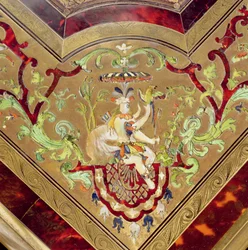 Bureau plat royal fait pour Madame Sophie par J.H. Riesener