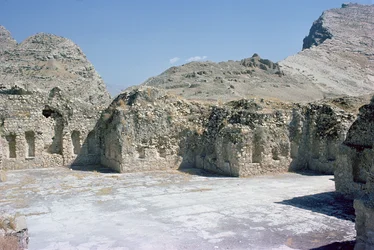 Ruines du palais du roi Shapur I (241-72), Sassanide
