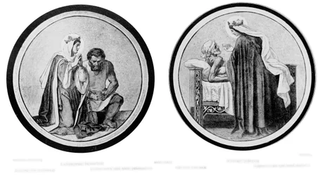 Scène de la vie de sainte Élisabeth de Hongrie