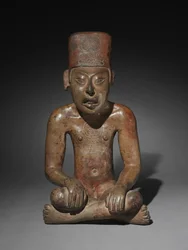 Figure assise, Oaxaca, 300 av. J.-C.-700 apr. J.-C.