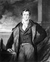 Sir Humphry Davy, chimiste anglais, vers 1820