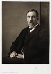 Sir William Ramsay, chimiste écossais, vers 1910