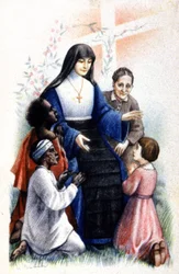 Sœur Anne Marie Javouhey, vers 1930 (illustration)