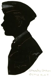 Stanley Brown, OCTU, RAF, Seconde Guerre mondiale