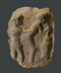 Tablette représentant un rapport sexuel. Mésopotamie, vers 2000-1600 av. J.-C.