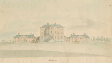 Teddesley Hall : peinture à l
