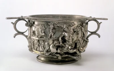 La Coupe du Centaure, gallo-romaine, du Trésor de Berthouville, vers IIe-IIIe siècle apr. J.-C.