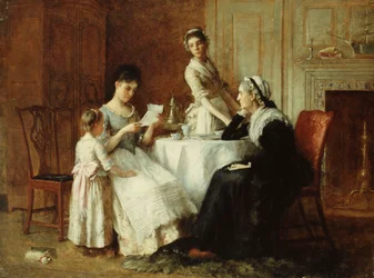 La lettre tant attendue, 1890