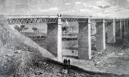 Le viaduc de Moorabool