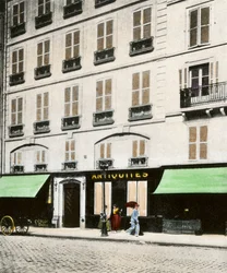 Le bâtiment parisien (France) dans lequel John Paul Jones (1749-1792), officier naval écossais et héros de la guerre d