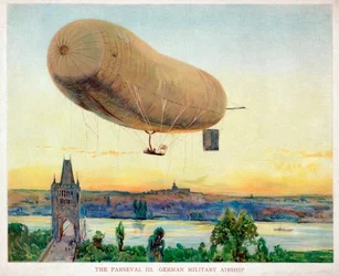 Le Parseval III : dirigeable militaire allemand