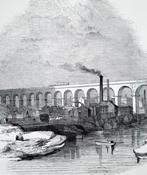 Le viaduc de Stockport
