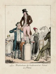 Les Troubadours du Boulevard de Gand, Paris, c.1820