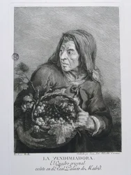 Le Vendangeur, vers 1770 (gravure).