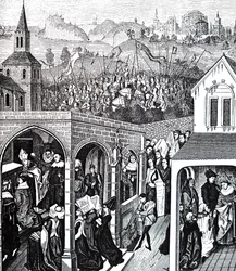 Le couronnement de Philippe II de France