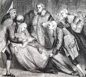 La mort de William Pitt