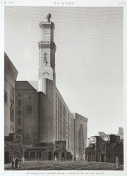 La mosquée du Sultan Hassan, Le Caire, Égypte, vers 1798