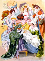 La belle au bois dormant, vers 1910-1920