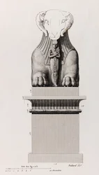 Thèbes : Karnak (gros plan)