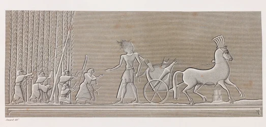 Thèbes : Karnak (gros plan)
