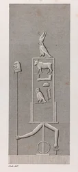 Thèbes : Karnak (gros plan)