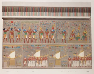 Thèbes : Karnak (détail)