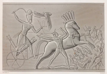 Thèbes : Karnak (détail)