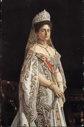 Tsarine Alexandra Feodorovna (1872-1918).