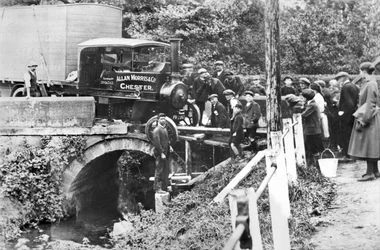 Royaume-Uni : Accident de chariot à vapeur, Cheshire