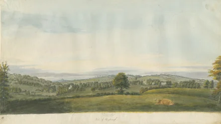 Vallée de Shugborough : aquarelle, nd [fin du 18e siècle]