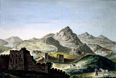 La Grande Muraille de Chine, vers 1820