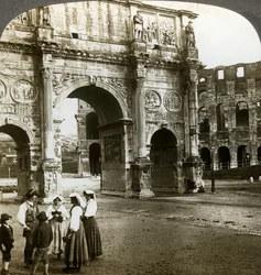 Arc de Constantin, Rome, Italie