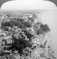 Bénarès Varanasi, Inde, 1903