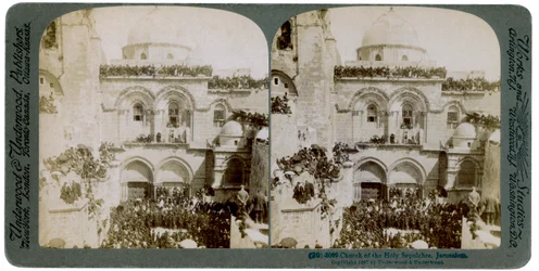 Église du Saint-Sépulcre, Jérusalem, Palestine, 1897