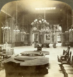 Salon de la roulette, Monte Carlo, Monaco