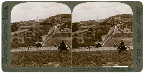 Samarie, sud-ouest de la Palestine, années 1900