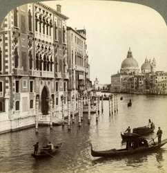 Le Grand Canal, Venise, Italie