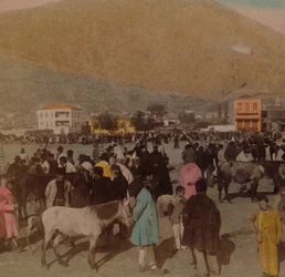 La Larisa, ou ancienne citadelle de 950 pieds de haut à l