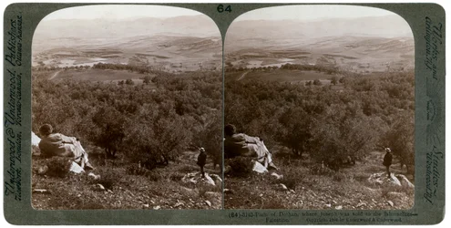 La plaine de Dothan, Palestine