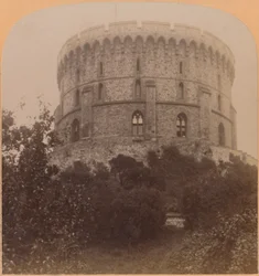 La tour ronde, Windsor, Angleterre - la prison du château d