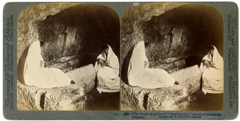 Le tombeau de Jésus, près de Jérusalem, Palestine, 1897